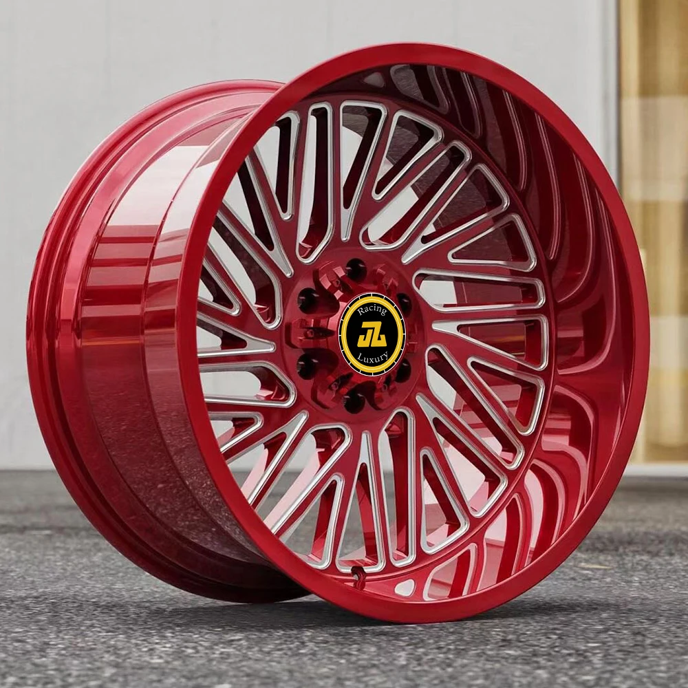 JZ Custom 17-26 дюймов 5/6x139 7 8x165 1 4x4 Off-Road Цветной спортивный обод с глубоким диском для