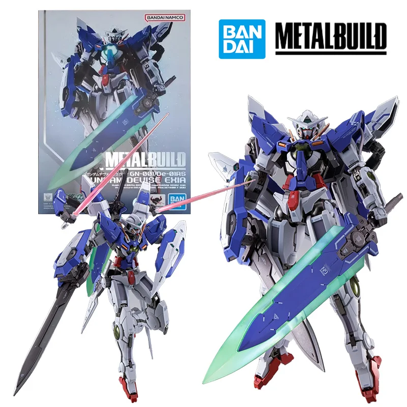 Bandai металлическая конструкция Gundam Exia Msv Ver. 18 см 00 Аниме оригинальная экшн