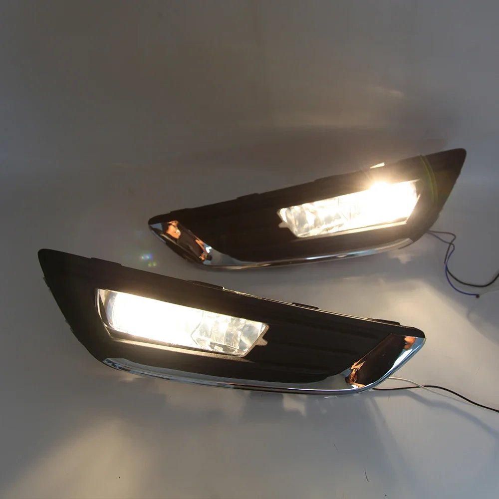 Автомобильный передний бампер противотумансветильник фара в сборе абажур H11