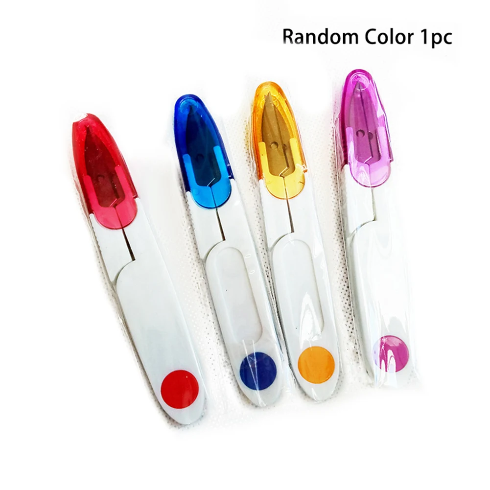 

1x 11.5cm Fishing Scissors Line Cutter With Covers Fish Thread-Cutting Tackle Tools Toothed Stainless Steel Line Cutters