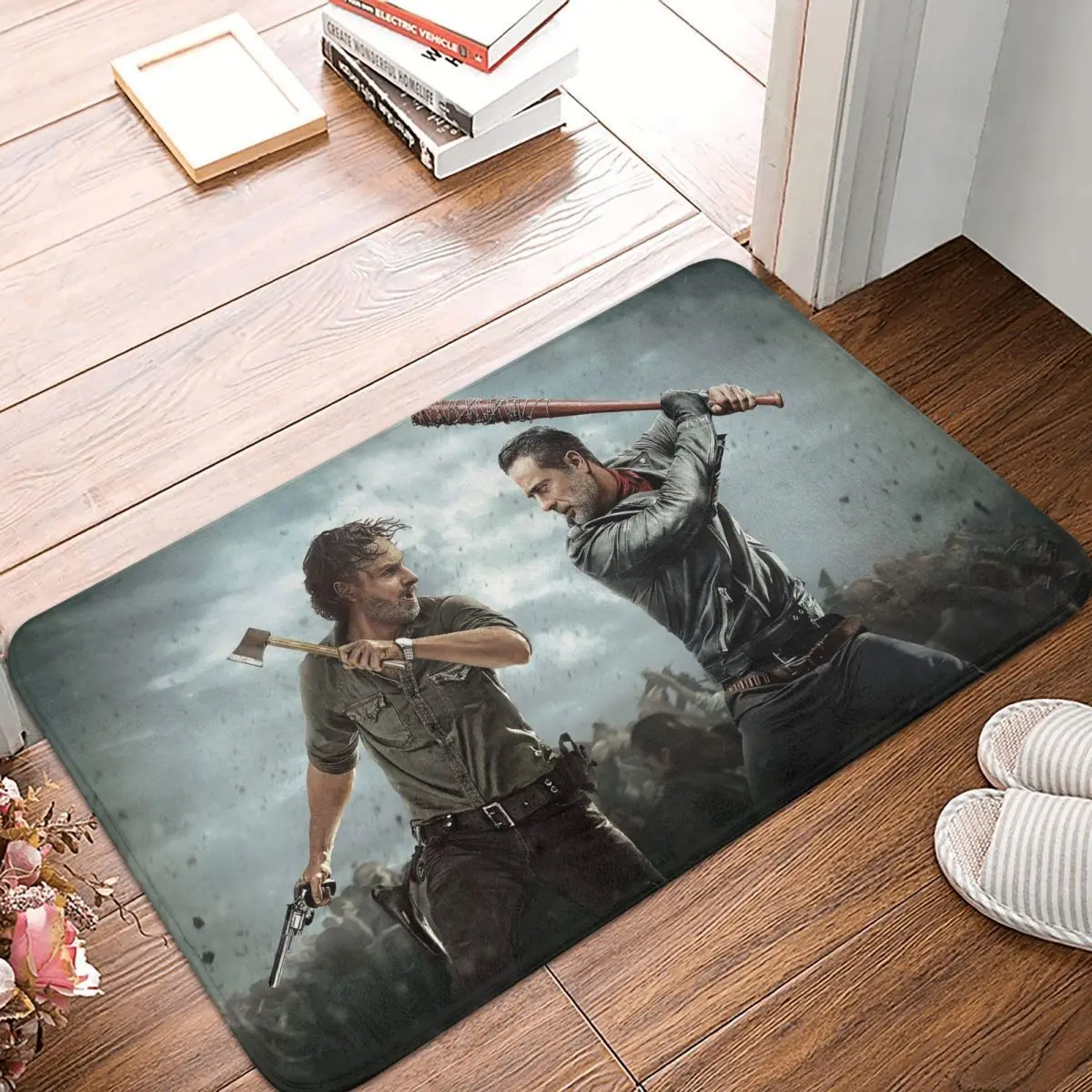 

The Walking Dead Doormat Bathroom Welcome Soft Mat Entrance Home Balcony Dead People Decor Floor Rug Door Mat Area Rugs
