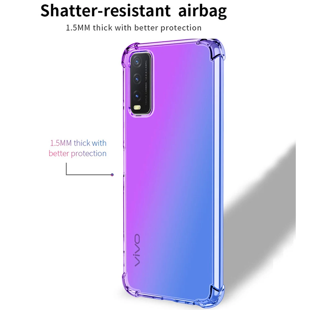 Мягкий чехол для Vivo Y72 5G Y51A 2021 Y73S Y20A Y12S 2020 Y11S Y20S Y20i Y20 Y51S Y70S Y30 Y 85 Y31 - купить по