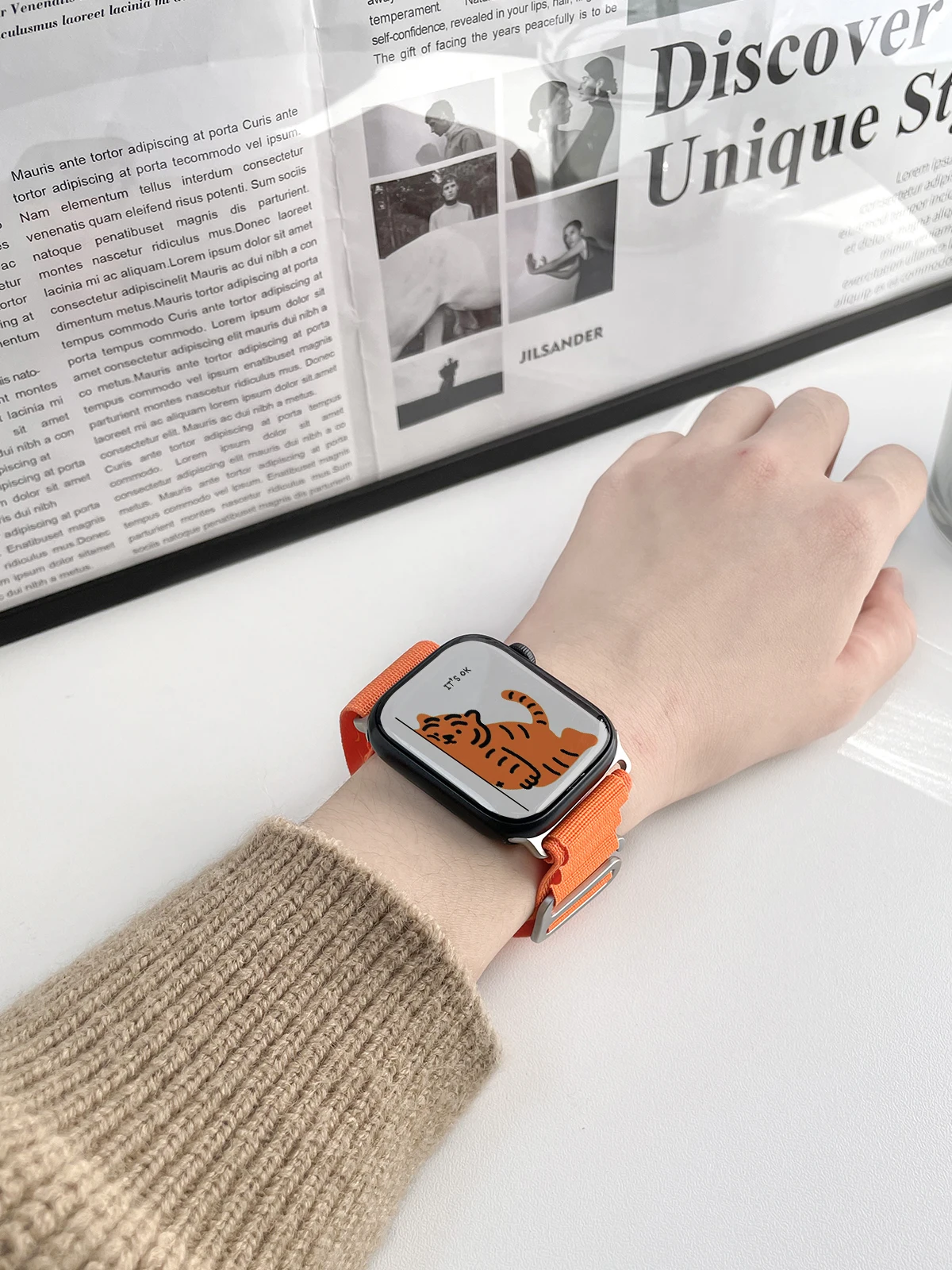 Suitable for Apple Watch strap 42mm 44mm 45mm 49mm Alpine Loop nylon bracelet 38mm 40mm 41mm  for iwatch 8 SE 7 6 3 5 Ultra