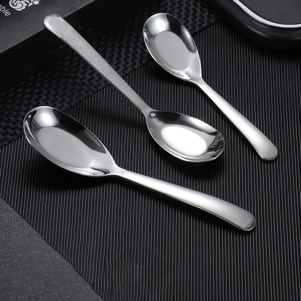 

Stirring Spoon Excellent Silver Color Food Grade Kitchen Coffee Stirring Spoons for Office Desert Spoon Spoon