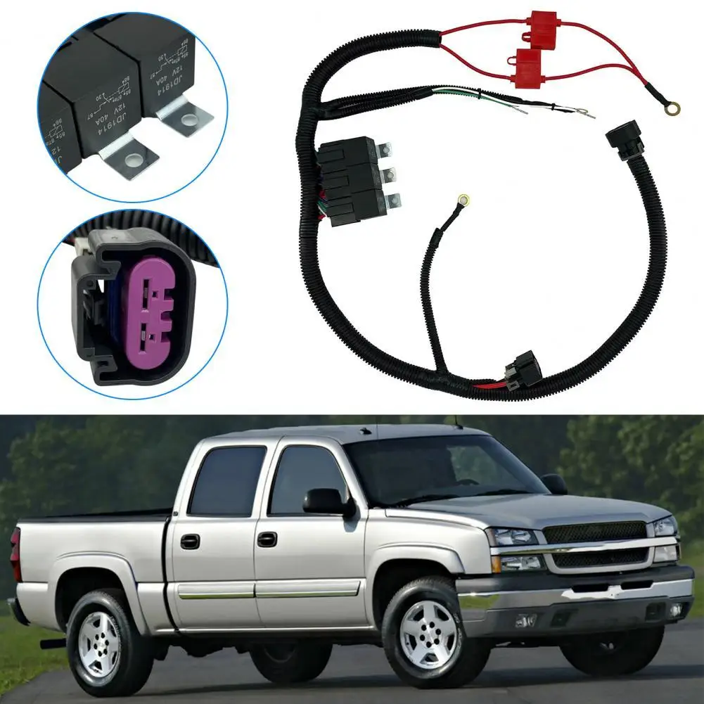 

Жгут проводов для электрических вентиляторов, автомобильные принадлежности, жесткий антикоррозийный двойной вентилятор, жгут проводов дл...