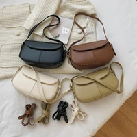 solid color commuter bags womens bags 2022 new trendy fashion shoulder bag hundred with crossbody bag texture handbag