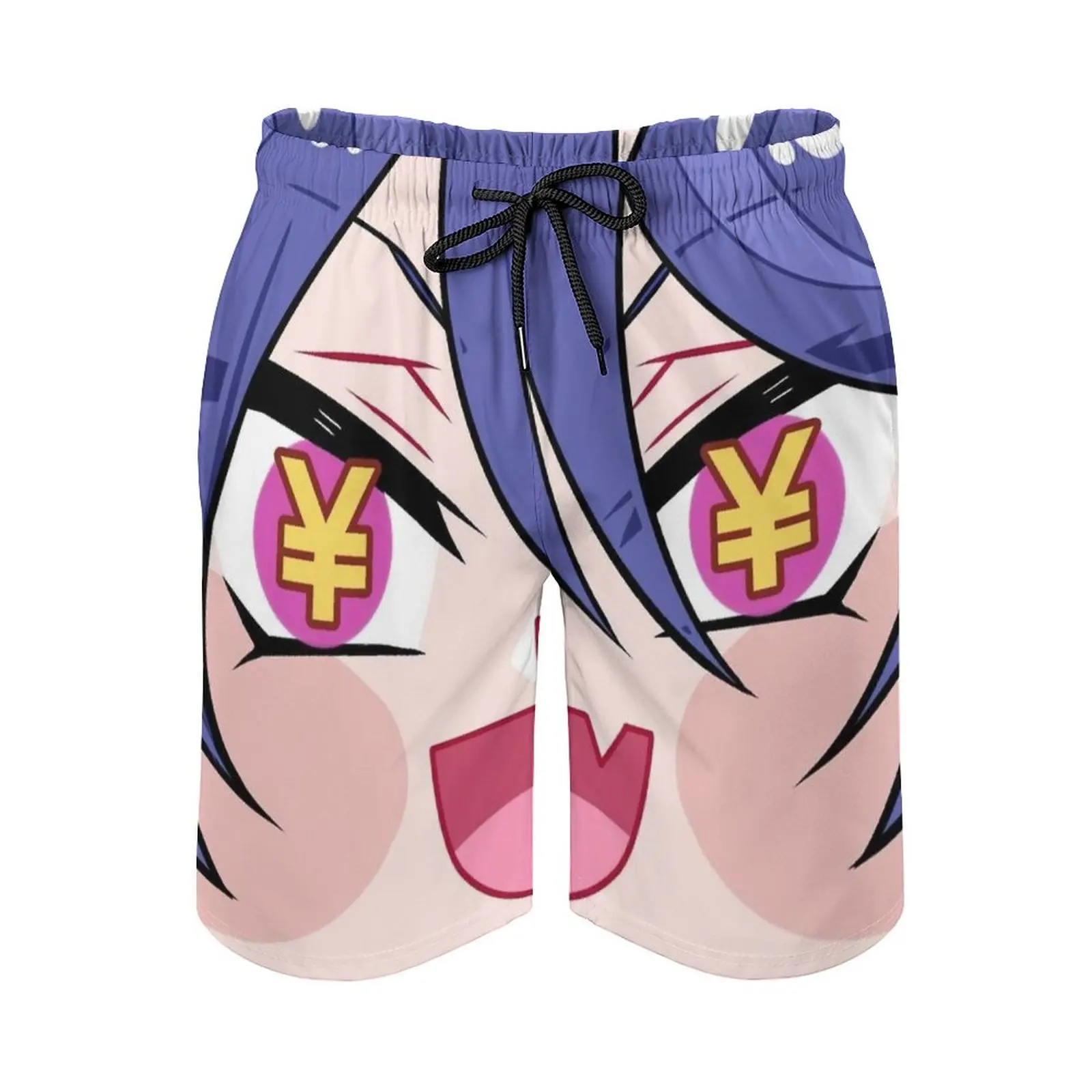 Dice Men'S Swim Trunks Quick Dry Volley Beach Shorts With Pockets For Men'S Hypnosis Mic Hypmic Ramuda Hypnosis Mic Amemura