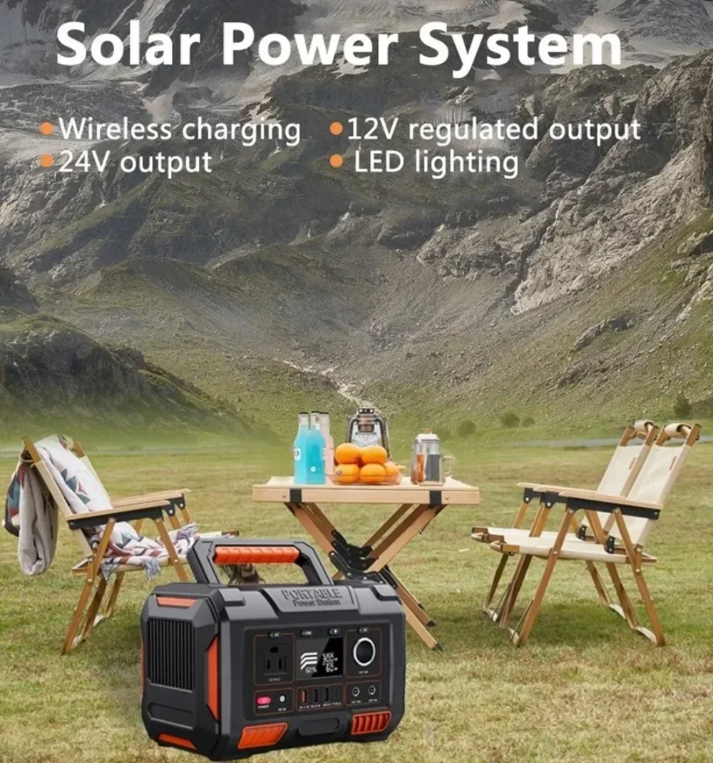 Портативная электростанция 300 Вт 78000 мАч светодиодный дисплей для кемпинга на