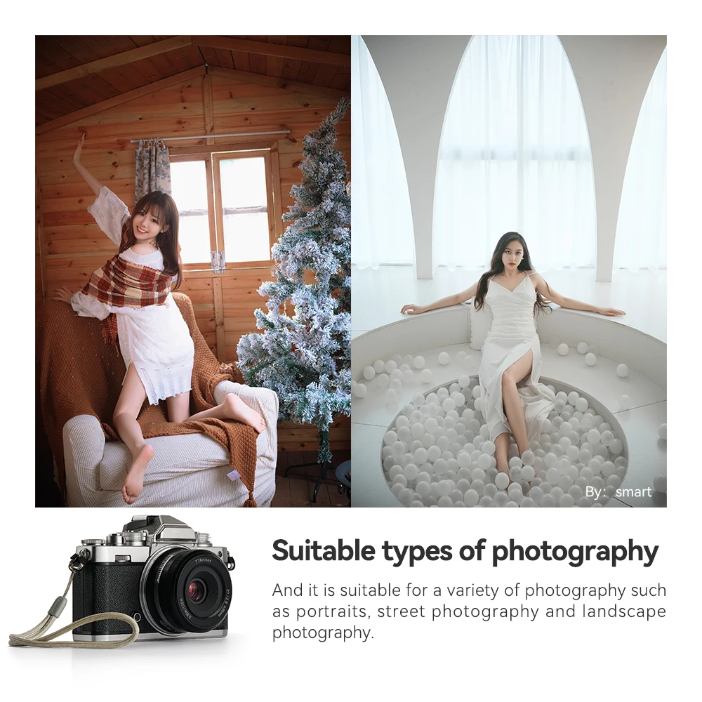 Объектив TTArtisan 27 мм F2.8 APS-C для беззеркальной камеры Fuji FX с креплением XE XA XT XPro XS10 xt4