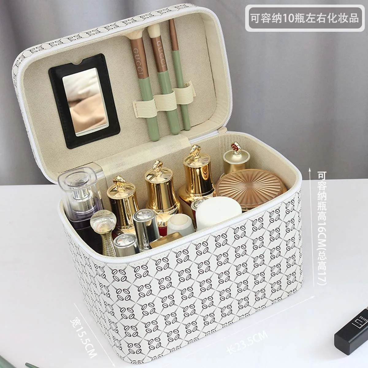 Улучшенная женская косметичка портативная вместительная сумка для хранения
