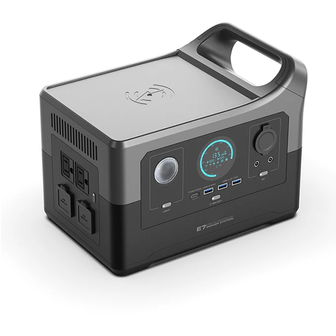 

Best Large Capacity AC 220V Outlet 700W Portable Power Station Lithium Battery Backup 5V 12V 24V US DE JP UK Power Bank