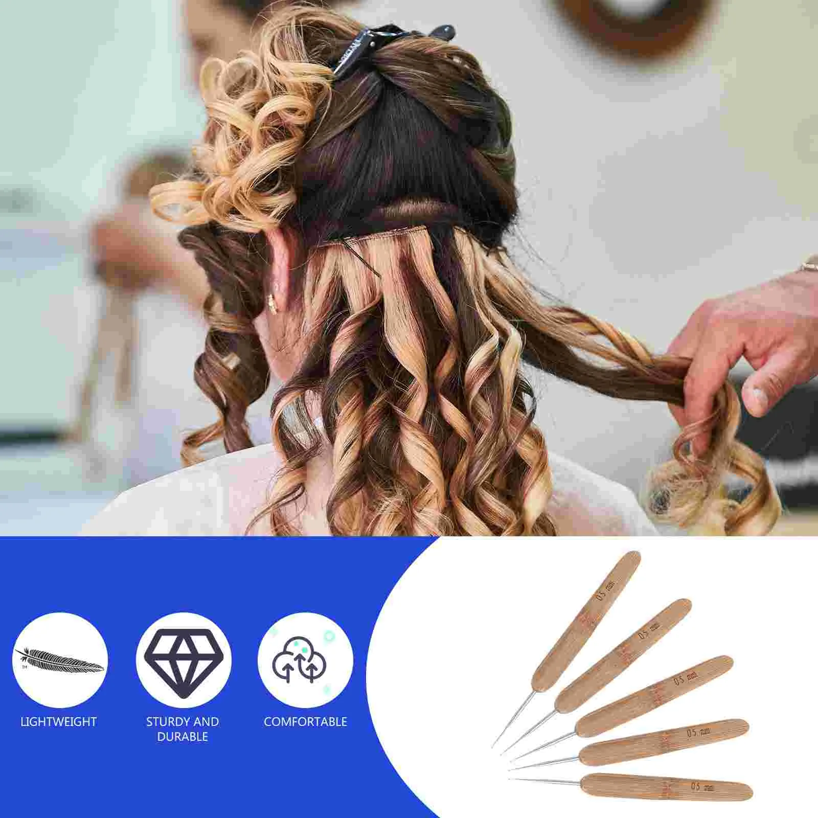 Спицы для плетения волос Dread Braider инструменты рукоделия дреды вязание крючком