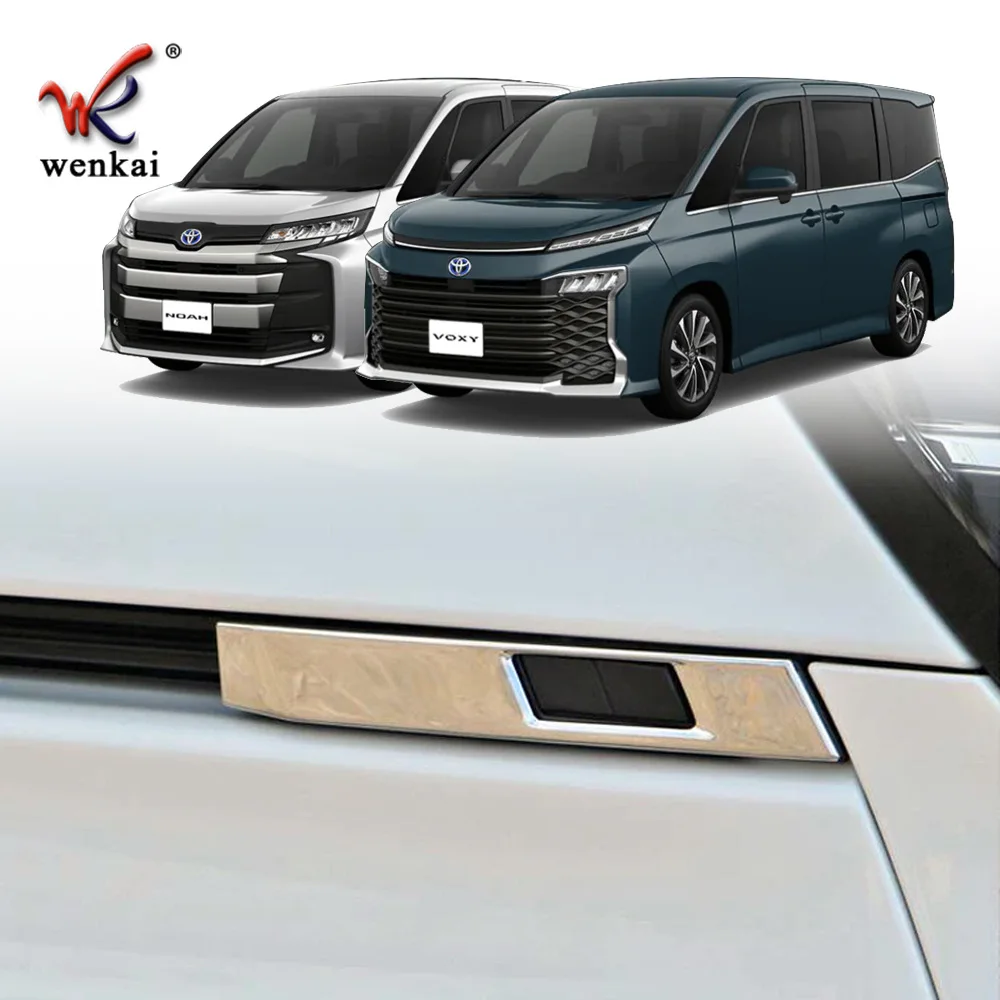

For 2022 Toyota Noah Voxy 90 Series Rear Door Tailgate Switch Control Panel Trim Car Styling 2pcs/set
