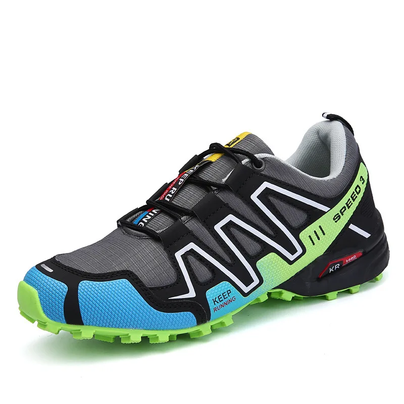 

2022 Men luminous shoes Solomon series explosion-proof sneakers shoes chaos big size outdoor shoes non-slip casual sports shoes