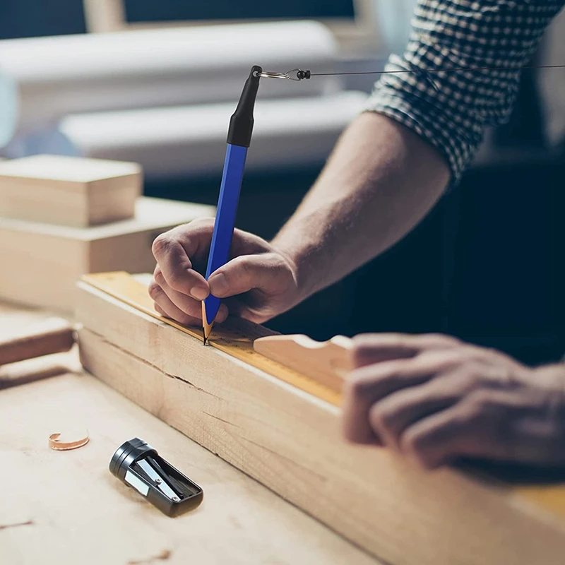 Набор карандашей для деревообработки 7 дюймов восьмиугольный плотничный маркер