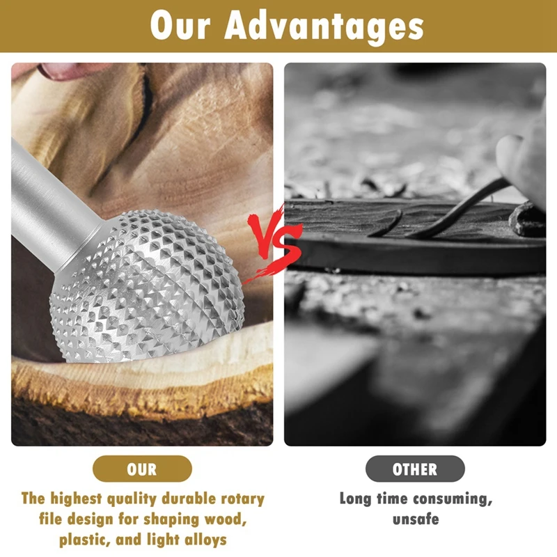 Роторный Рашпиль для угловой шлифовальной машины тип 115/125 напильник резьбы по