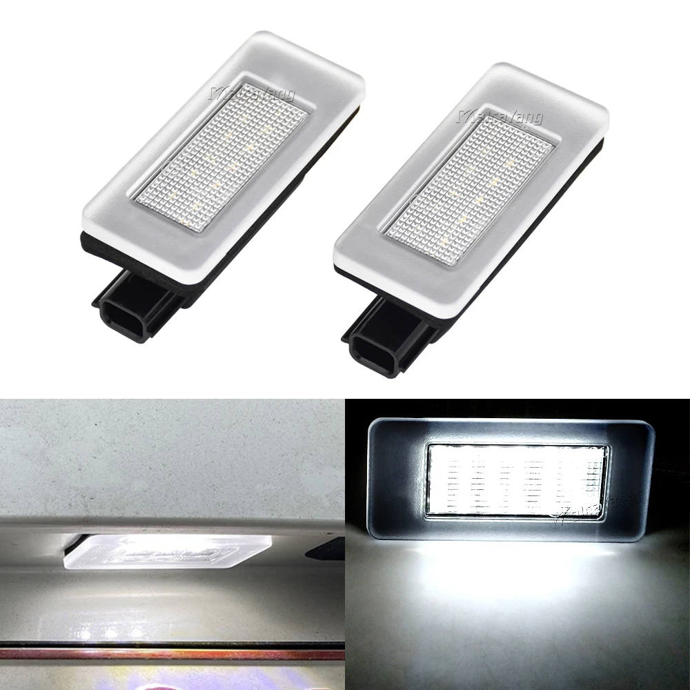 

2Pc For Nissan Serena C27 2016 2017 2018 2019 2020 2021 Altima Suzuki Landy Dacia Duster LED License Number Plate Tag Light Lamp