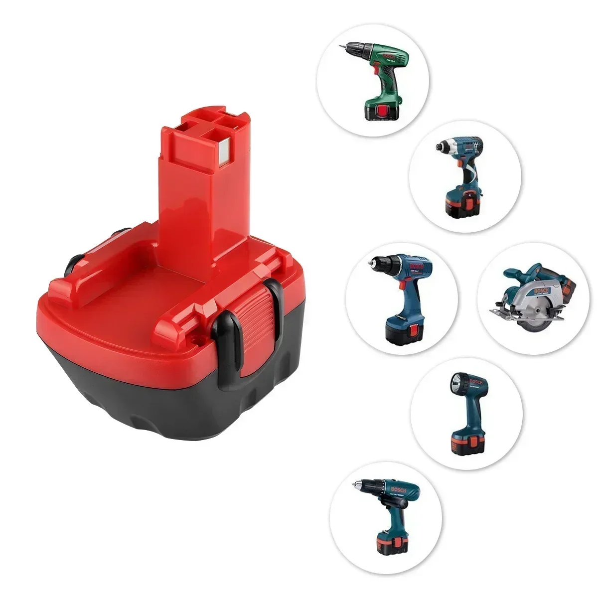 Аккумулятор Ni-MH 12В 6000 мАч для дрели Bosch DUTRIEUX