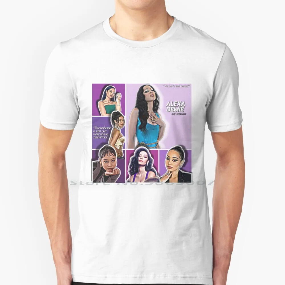 

Alexa Demie T Shirt 100% Cotton Big Size 6xl Tee Gift Fashion