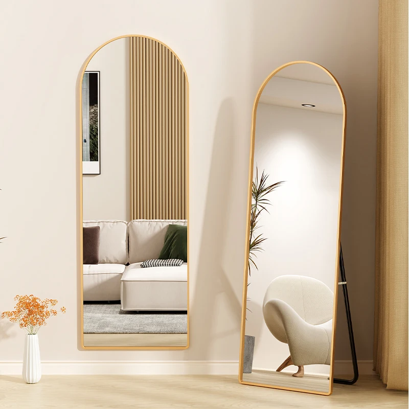 

Modern Minimalist Creative Mirror Bathroom Advanced Luxury Nordic Mirror Dressing Aesthetic Decoration Maisons Home Designs