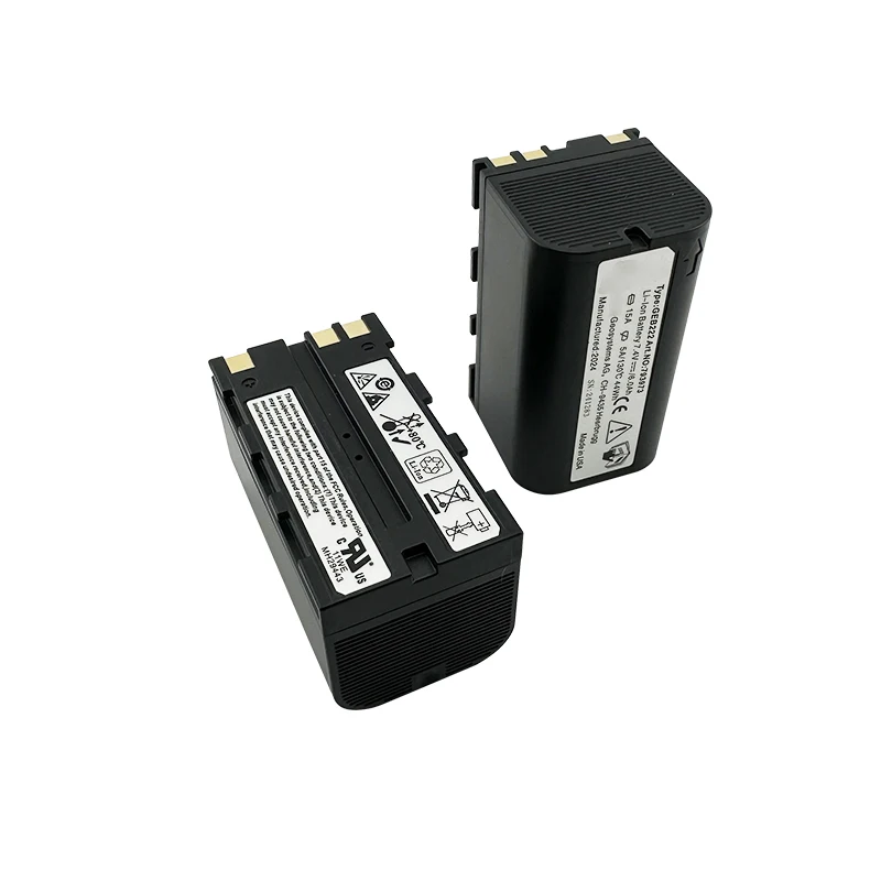 2 шт. литиевая батарея GEB222 для тахеометра Leica GPS системы ATX1200 1230 Piper 100 200 лаздов 7 4 В