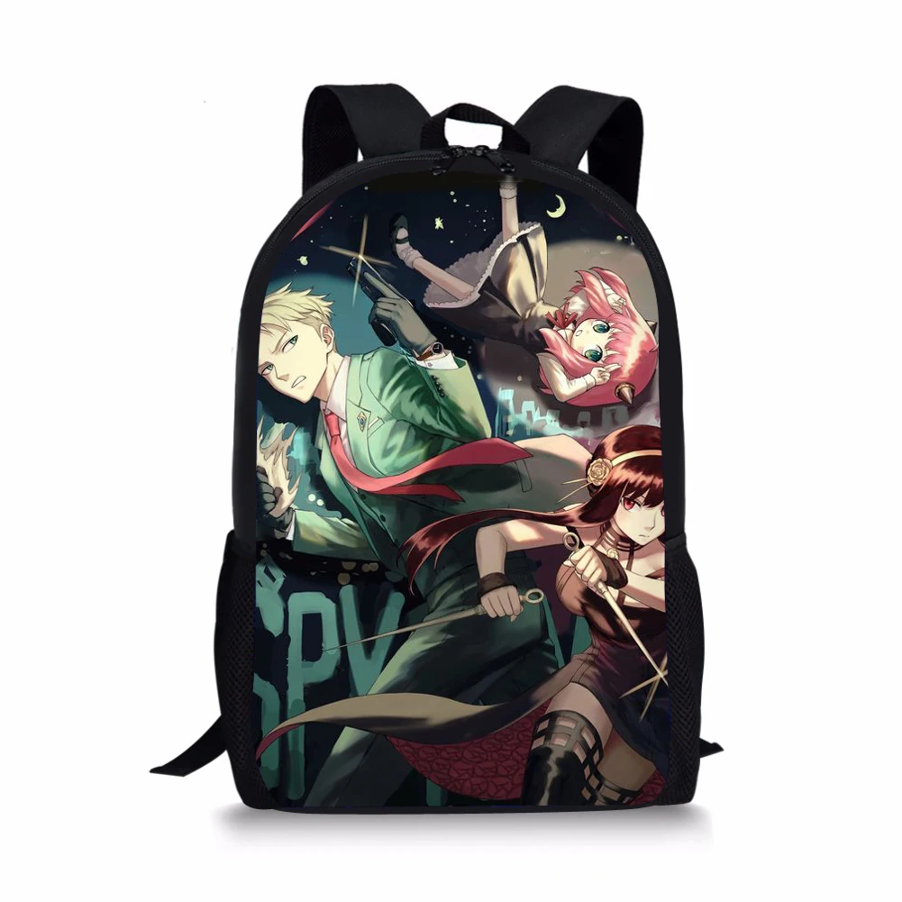 Spy Family Element Printing Pattern School Backpacks Personalized Kids Daypack New Design Rucksack for Teenager