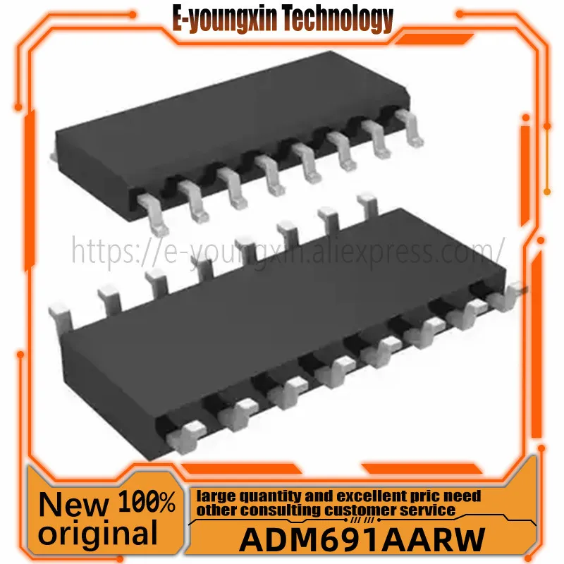 

5pieces ADM691AARW ADM691AA ADM691 SOP 16 100% New Original Spot stock