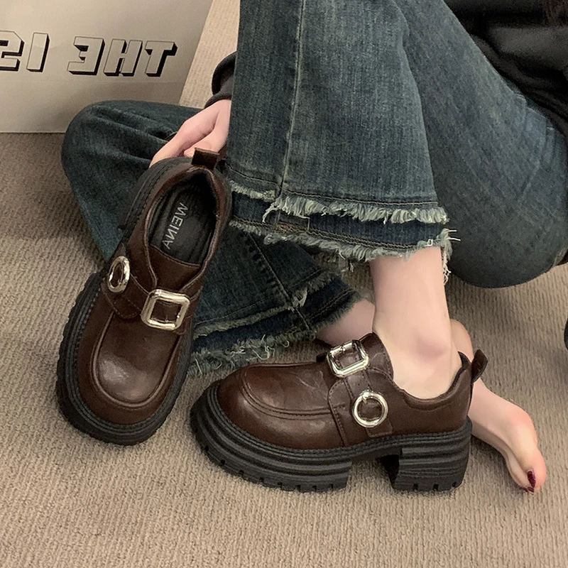 Черные кроссовки женская обувь на платформе женские туфли толстой подошве