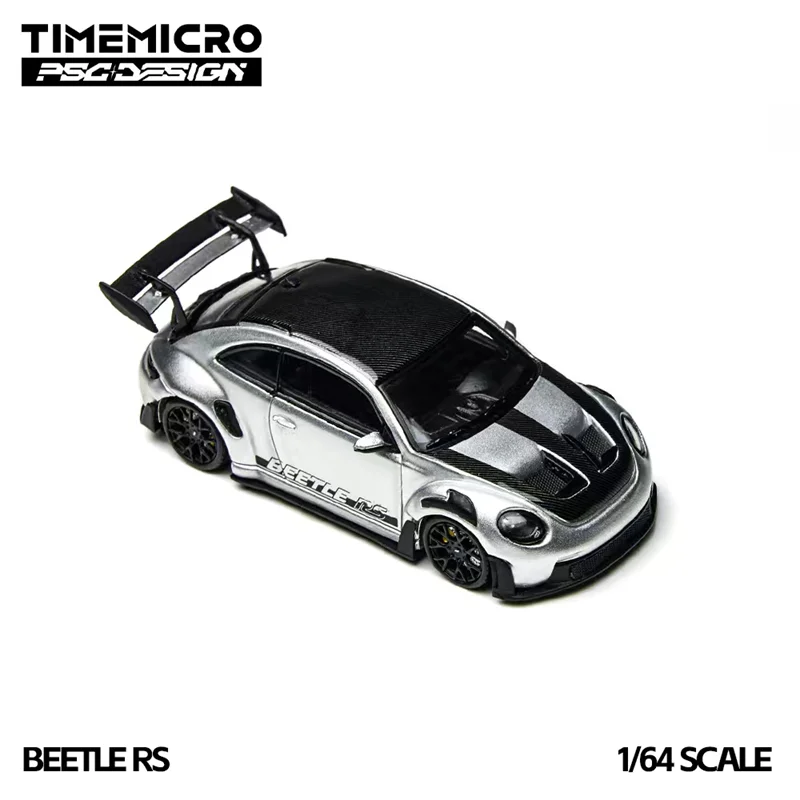 Модели автомобилей TimeMicro × PSC DESIGN 1:64 RS BEETLE iAcro  RS Silve из литого металла, подарки (art.: 3920d3031bf2f) - 3920d3031bf2f