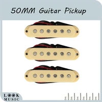 3pcsset single coil 50mm guitar neck pickup electric guitar pickup neckmiddlebridge single coil pickup