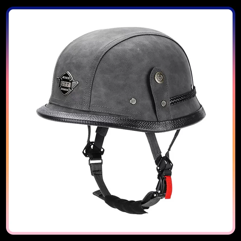 Защитный шлем в стиле ретро 1/2 классические аксессуары для мотоциклов