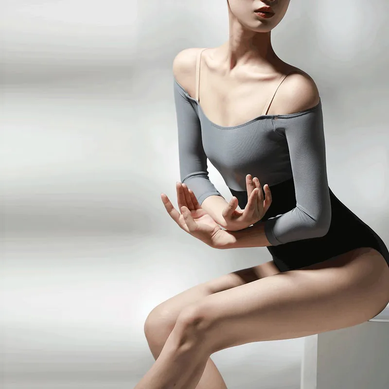 Балетный купальник из лайкры, полиэстера и спандекса | AliExpress