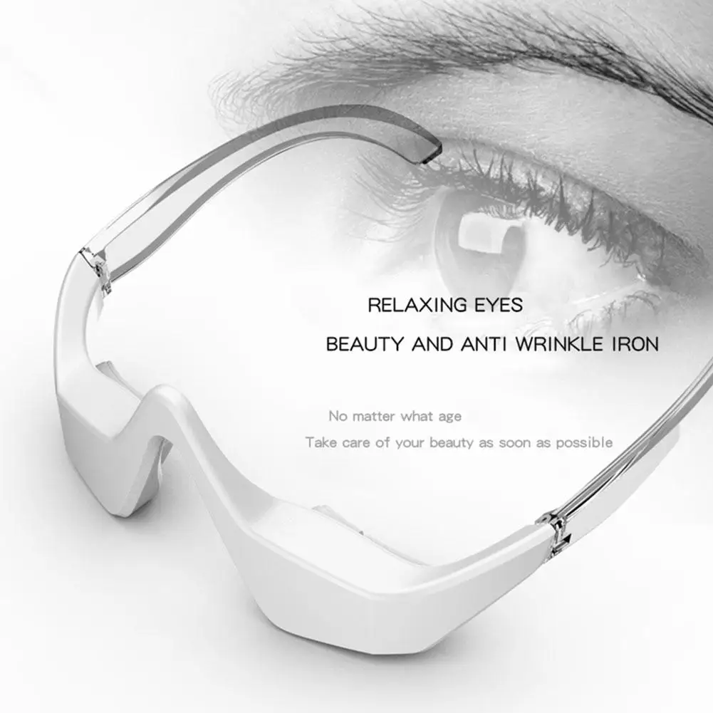 

3D инструмент для красоты глаз, устройство для импульсного массажа глаз с микротоком для мешков под глазами, темных кругов, усталости глаз, морщин, Ремо T0S9