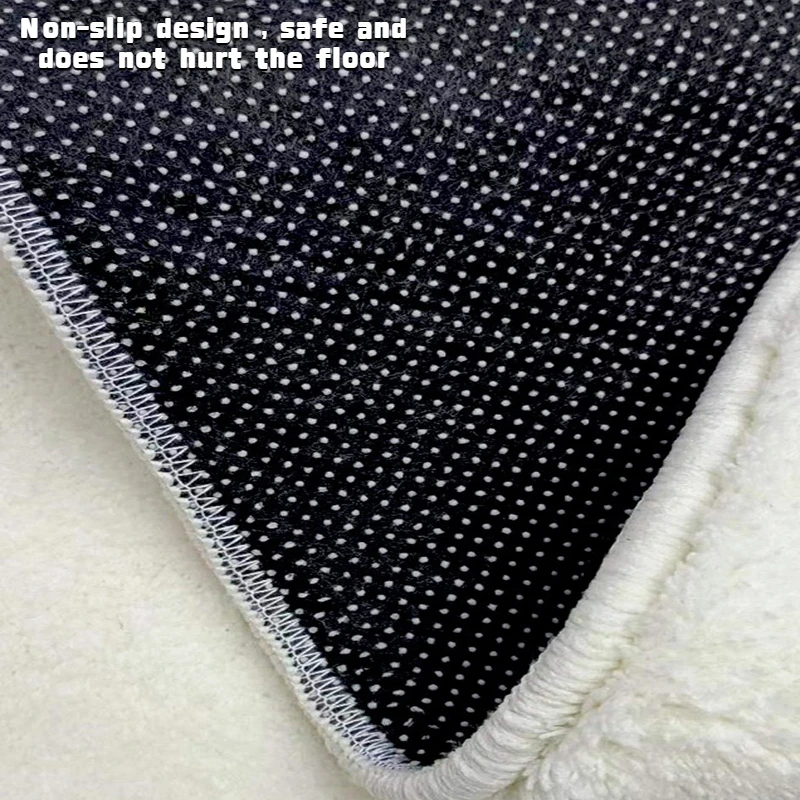 Плюшевый ковер для гостиной мультяшная детская игра утолщенный мягкий коврик