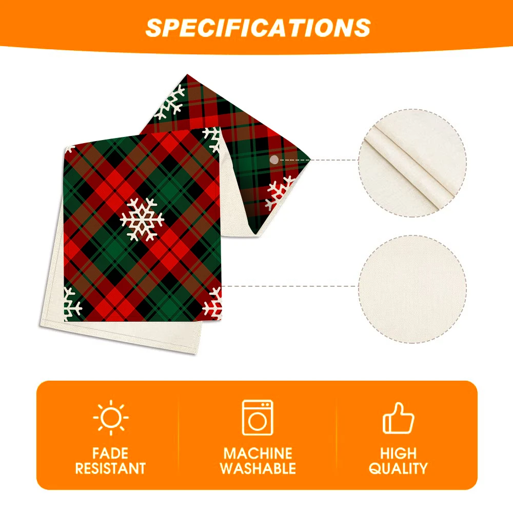 1 шт. настольная дорожка из полиэстера Настольная с рисунком красного