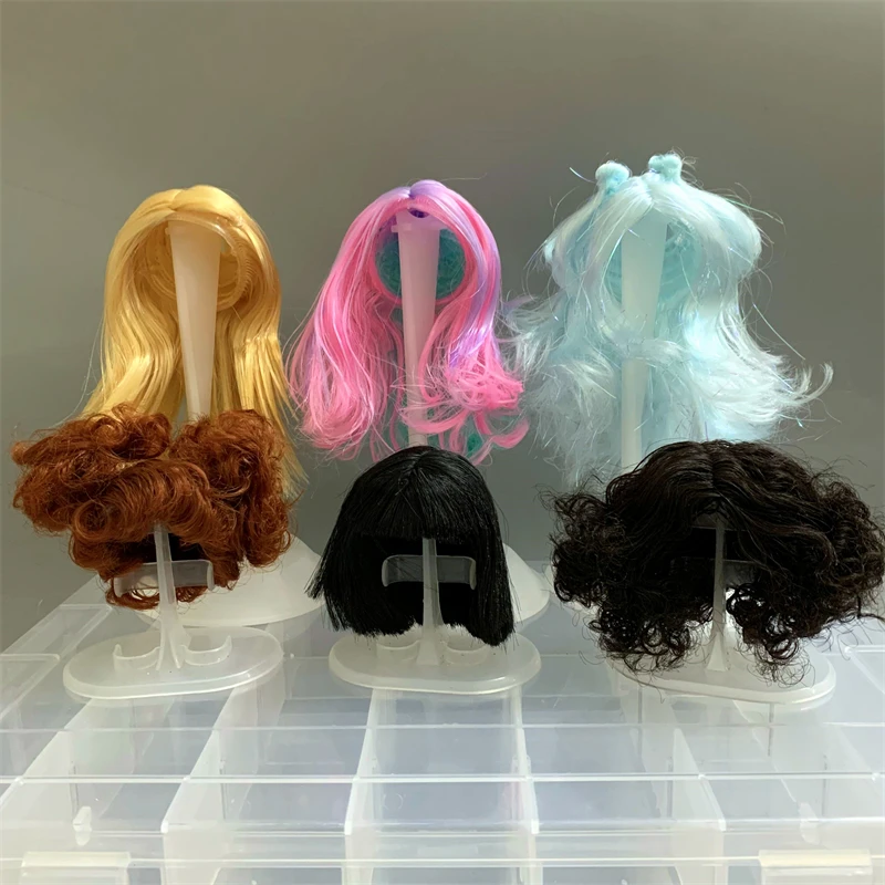 Накладка на парик искусственные волосы для куклы 1/6 /1/8 подходит шарнирной