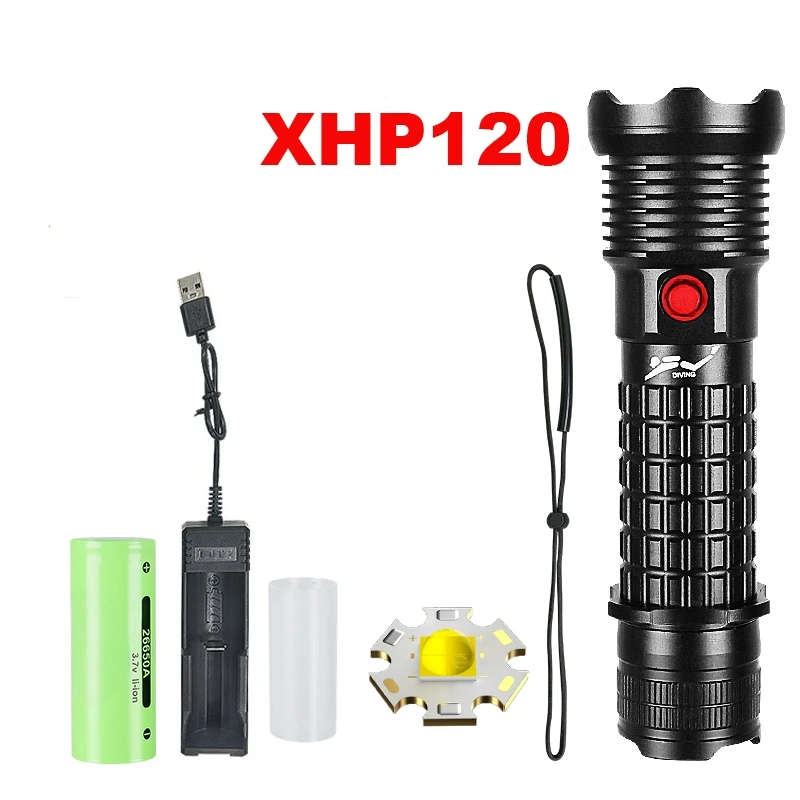 

YANTT Подводный фонарик XHP120