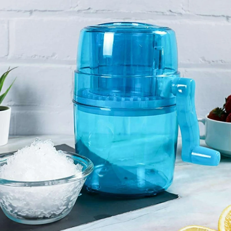 

Home Manual Ice Crusher Multi-function Hand Shaved Ice Machine Ice Chopper