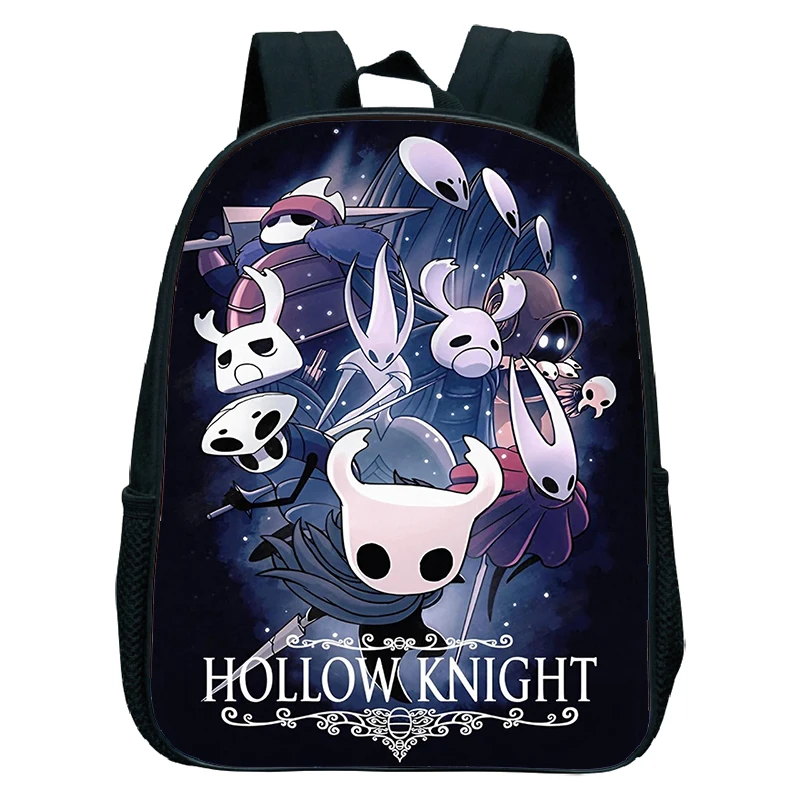 Новая школьная сумка Hollow Knight для детей, школьные ранцы Silksong с героями мультфильмов для мальчиков и девочек, детские ортопедические рюкзаки для детей 4-13 лет (art.: 3920da0ac86c9) - 3920da0ac86c9