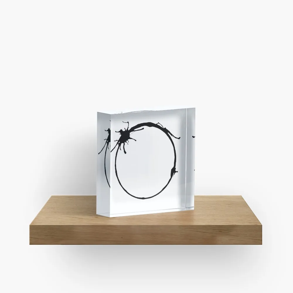 Трансляция Heptapod B человеческий акриловый блок забавная печать украшение для