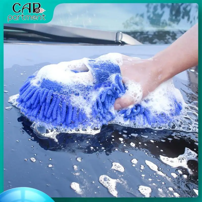 

Portable Sponge Brush Supplies Ultrafine Fiber Chenille Durable Coral Sponge Cleaning Car Beauty Cleaning Supplies Tools