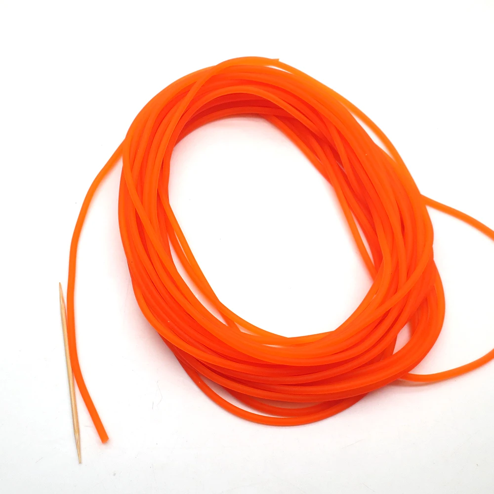 

3Meters Strong Rope Rubber 6-7 Times Solid Latex Rubber Band 2.2mm Fishing Rubber Band Tennis Training Elastic Rope Fishing