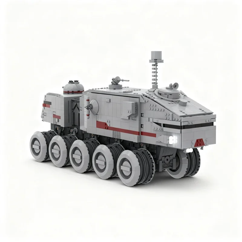 Фото НОВИНКА: Конструктор 3332 детали «Звездные войны: Танк A6 Juggernaut Turbo» (модель MOC) – креативный набор для сборки и демонстрации, подарок, декор №1