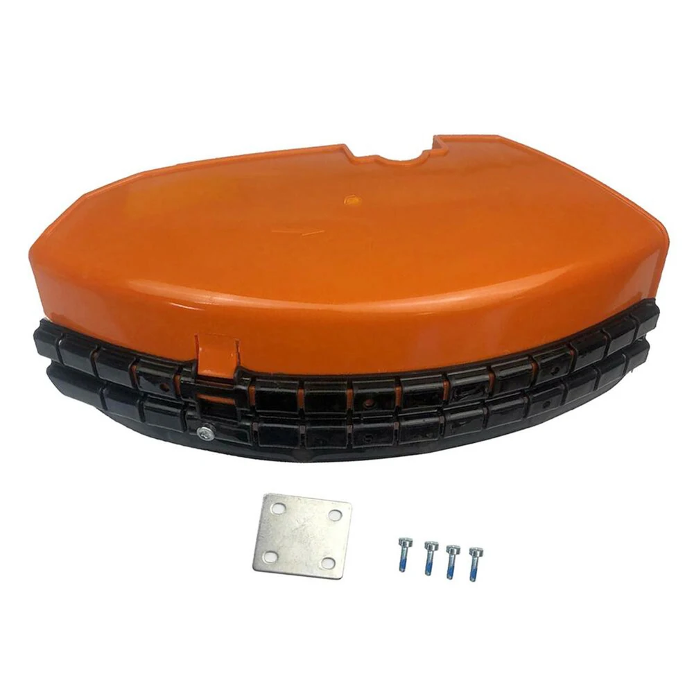 

Power Equipment Trimmer Guard Garden 36 X 15 X 10.5cm Anti Corrosion Easy To Install Non Deformation Orange Plastic