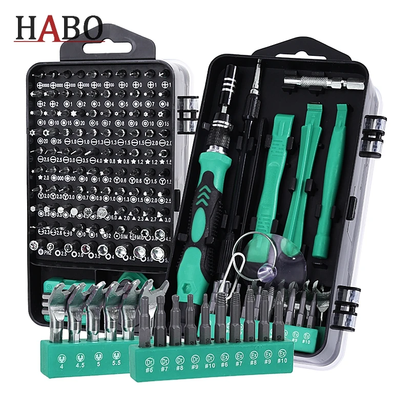 

Screwdriver Set 138 In 1 Magnetic Torx Phillips Screw Bits Kit Hand Tool Set Screwdrivers Wrench Repair Phone PC Tools