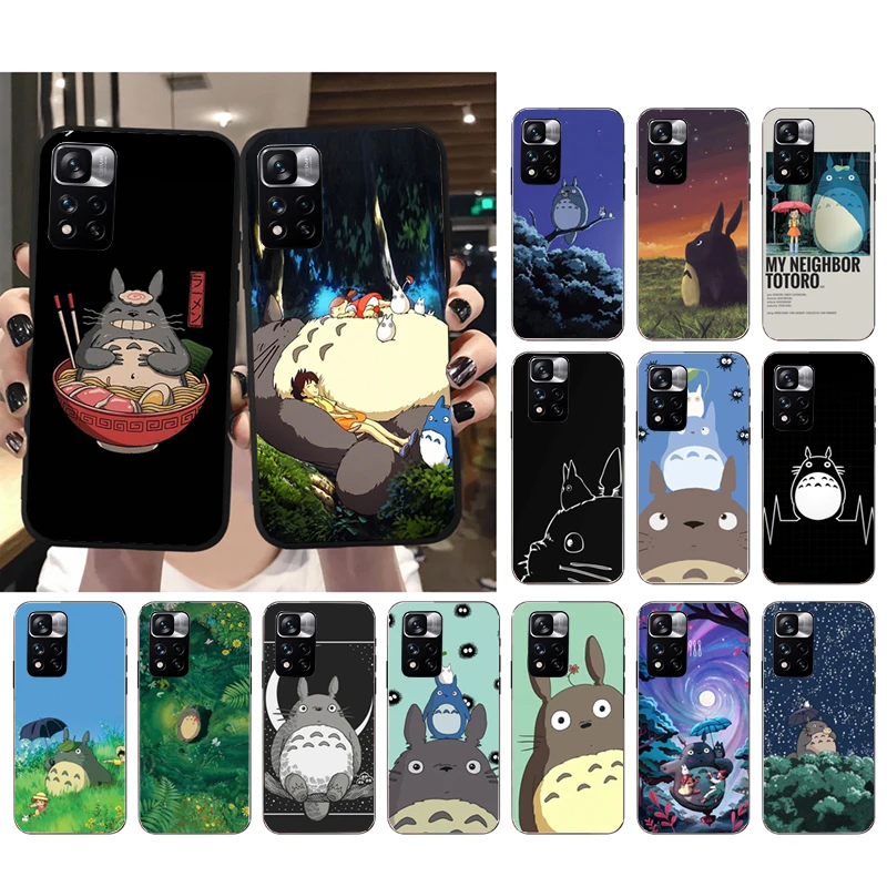 

My Neighbor Totoro Phone Case for Xiaomi Redmi Note 12 Pro 11S 11 10 Pro 9Pro Note9 10S Redmi 10 9C 9A Funda