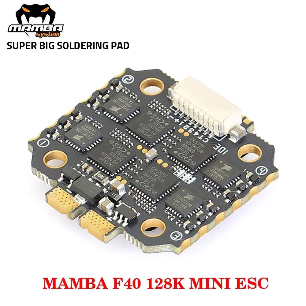 BoMassDIATONE MAMBA MINI F30F40_BLS BLHeli_SBLHeli_32 4в1 ESC Dshot 300-600-1200 Установка 20 мм, M2M3 для RC FPV дрона (art.: 3920dd062a293) - 3920dd062a293