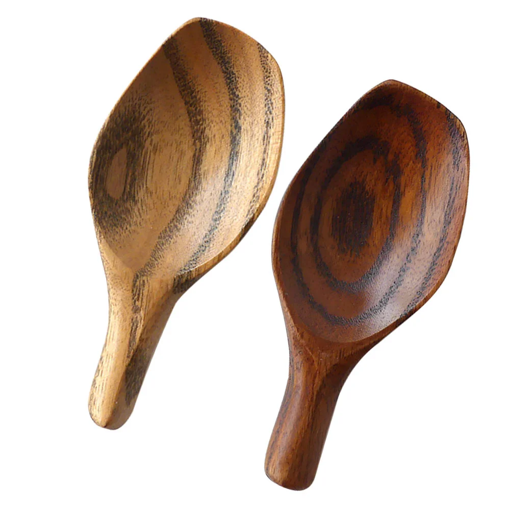 

2 шт., деревянные ложки для чая