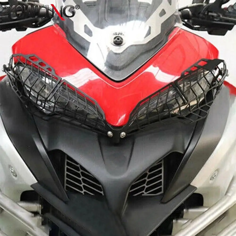 

Headlight Protector Head Lights Grille Guard Cover For DUCATI MULTISTRADA MTS 950 1200 1260 S GRAND TOUR ENDURO PIKES PEAK