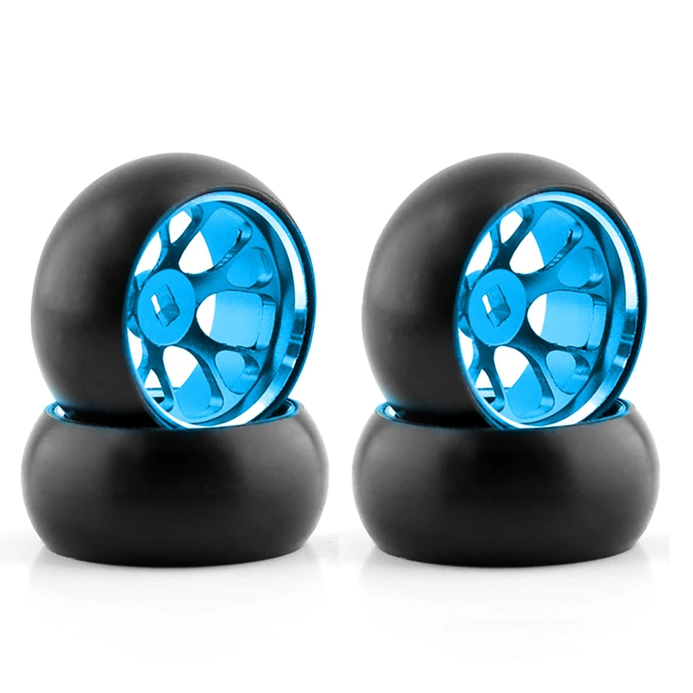 Жесткие пластиковые шины для дрифта металлический обод колеса Wltoys 284131 K969 K989 Kyosho